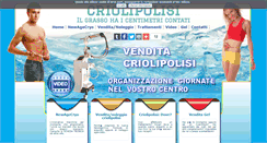 Desktop Screenshot of criolipolisi.info